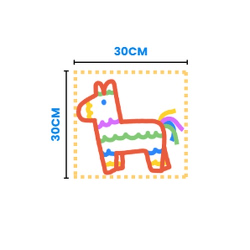 Small piñata, 30cm